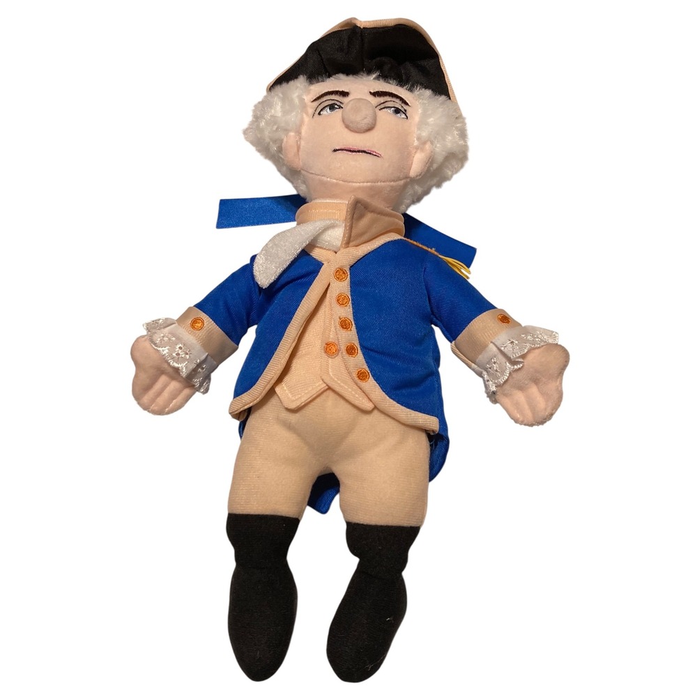 George Washington Little Thinker Plush Doll 11"